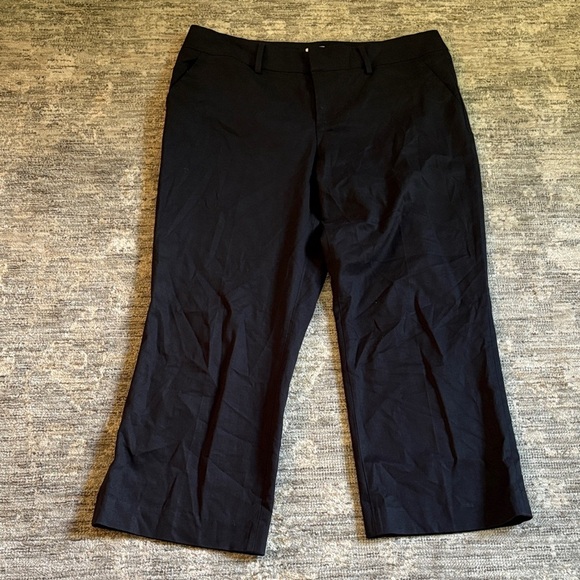 Alice + Olivia Elegant Black Trousers - size 14 - great condition - professional - Picture 1 of 6